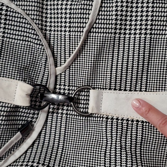 Lulu Dharma houndstooth pattern drawstring backpack - Picture 8 of 13